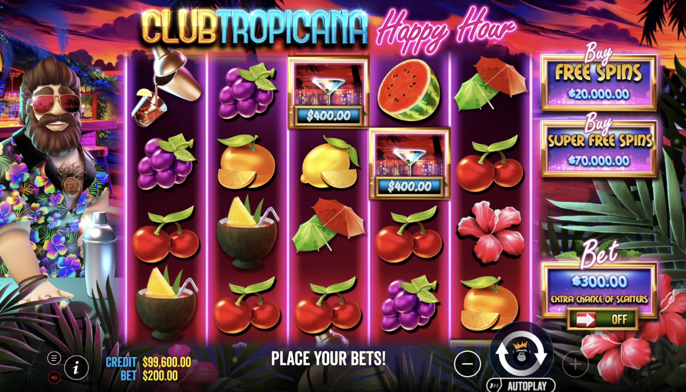 Club Tropicana - Happy Hour
