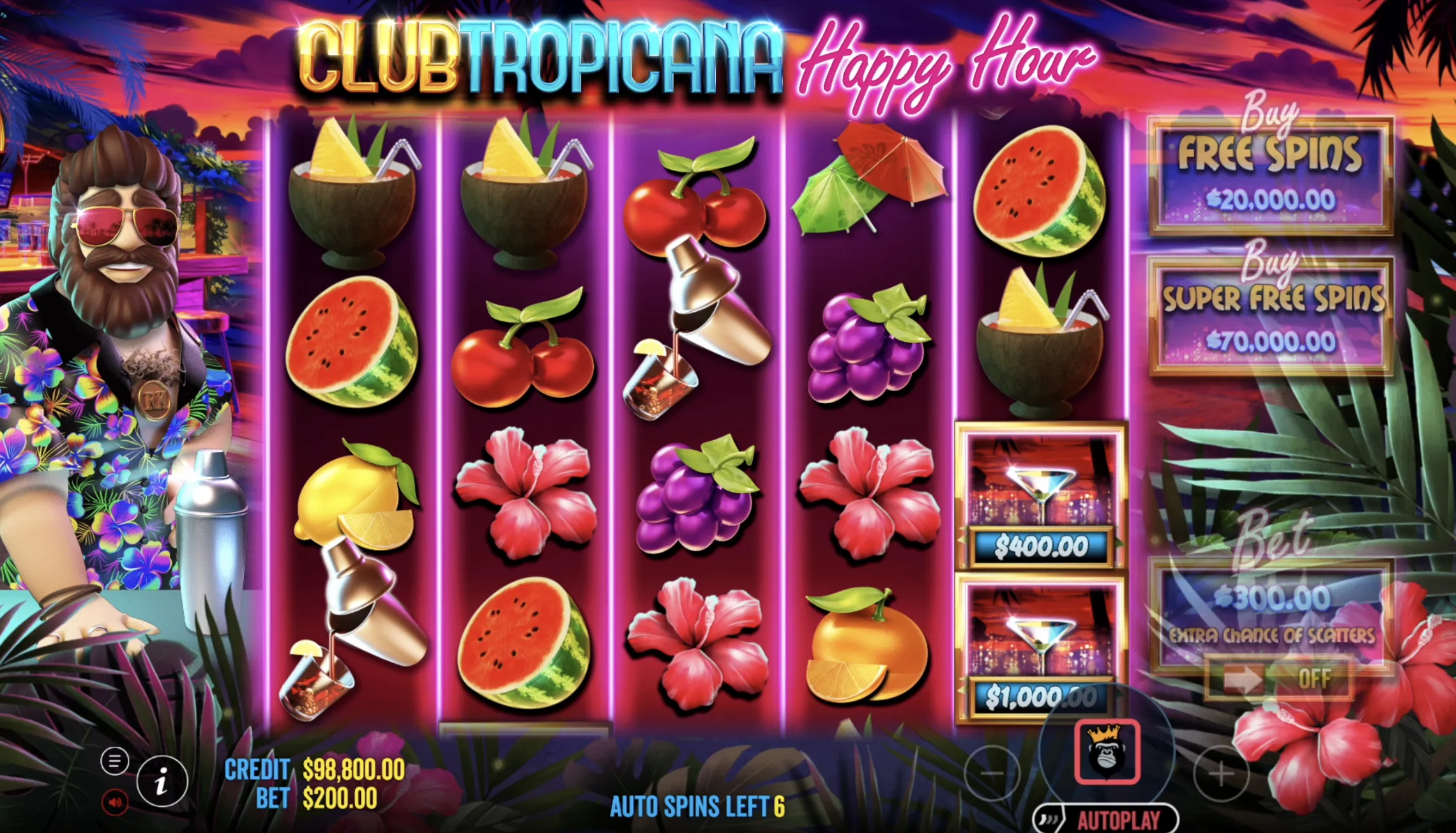Club Tropicana - Happy Hour demo